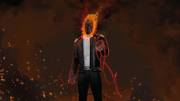 Burning Vengeance Ghost Rider Wallpaper