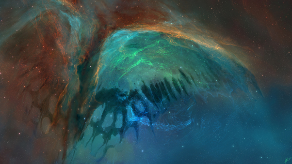 Butterfly Effect Nebula Space Wallpaper