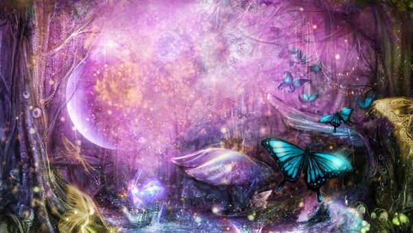 Butterfly Fantasy Wallpaper