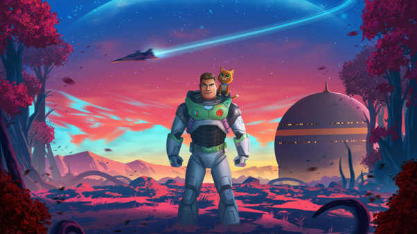 Buzz Lightyear Standing Tall Wallpaper