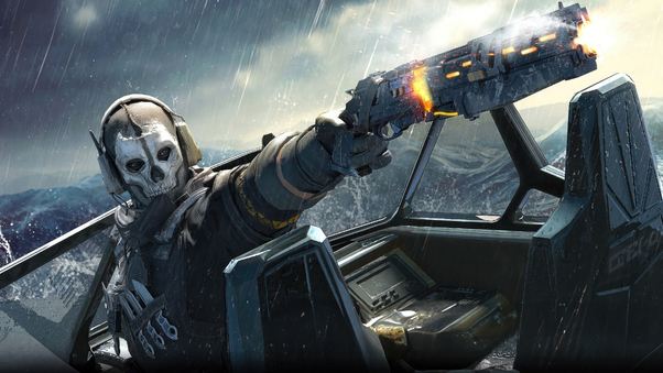 Call Of Duty Mobile Legendary Ghost Draw Wallpaper