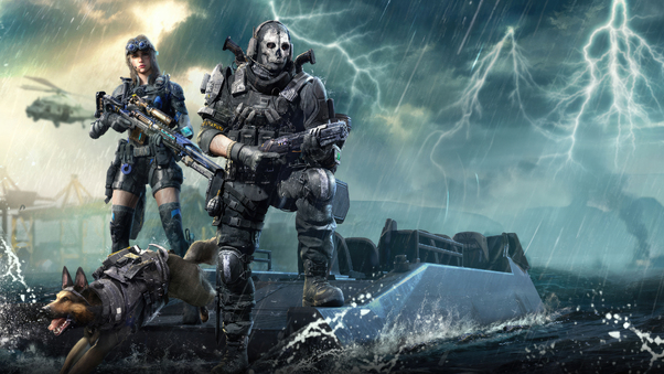 Call Of Duty Mobile Season 5 In Deep Water Wallpaper