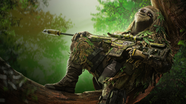 Call Of Duty Modern Warfare Season 3 Tracer Pack Stoney Sloth Wallpaper