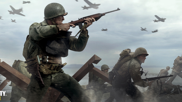 Call Of Duty WW2 4k Wallpaper