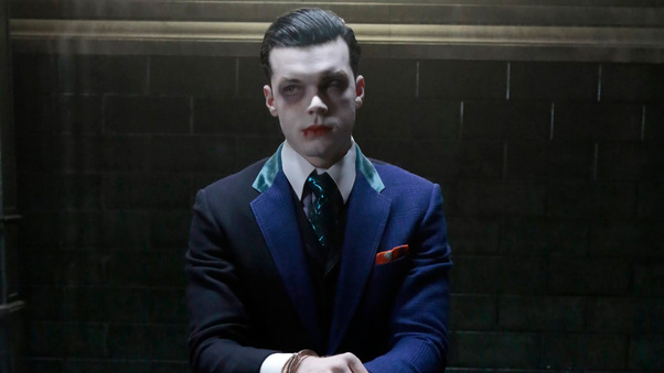Cameron Monaghan As Joker In Gotham Tv Show Wallpaper