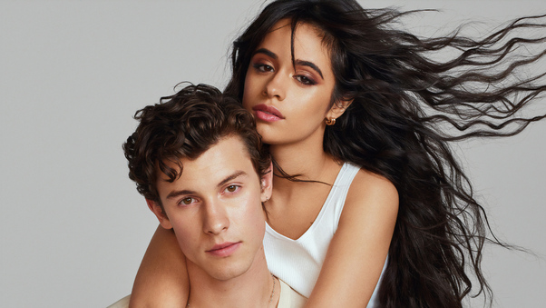 Camila Cabello And Shawn Mendes Photoshoot Wallpaper