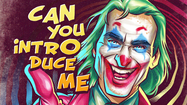 Can You Introduce Me As A Joker 4k Wallpaper