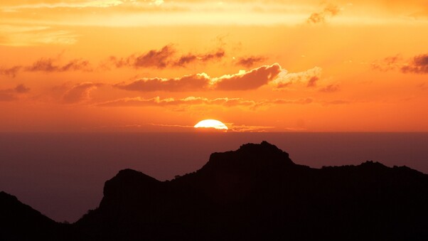 Canary Islands Sunset Wallpaper