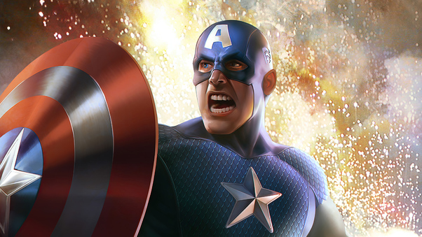 Captain America 2020 Art New Wallpaper