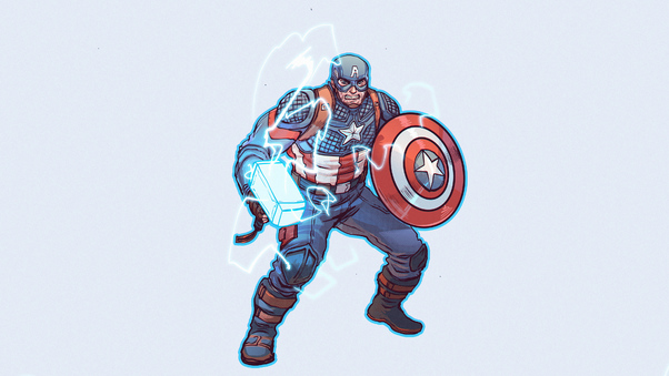 Captain America 2020 Hammer Wallpaper