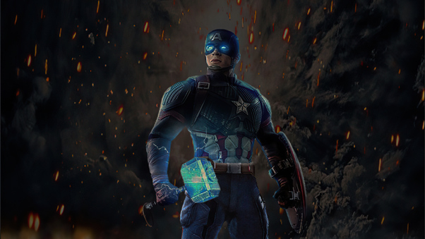 Captain America 2020 Hammer Art Wallpaper