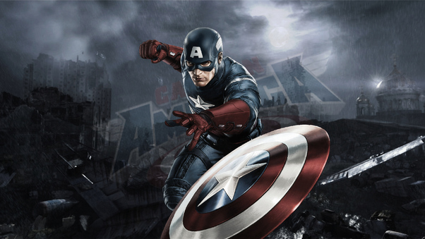 Captain America 4k Artworks Wallpaper