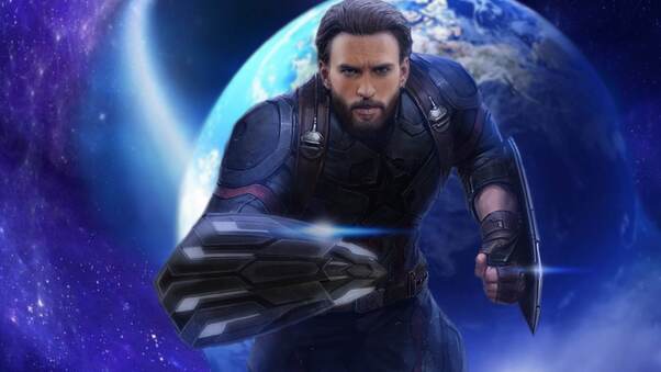 Captain America 4k Avengers Infinity War Wallpaper