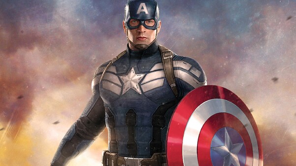 Captain America Artwork Wallpaper