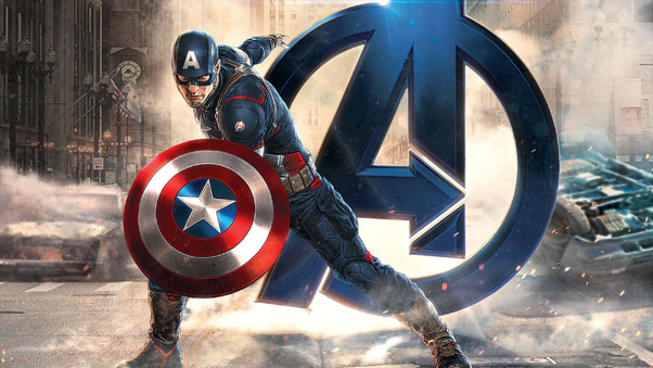 Captain America Avengers Artwork Wallpaper
