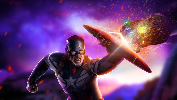 Captain America Avengers Endgame Wallpaper