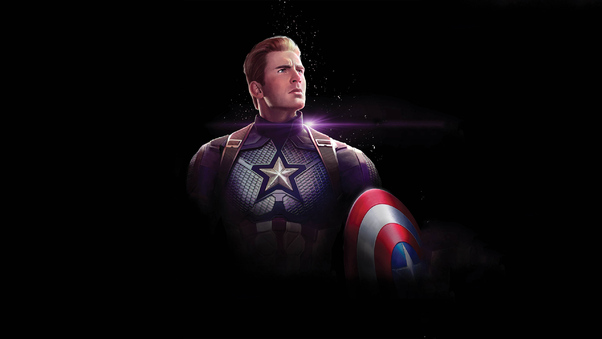 Captain America Avengers Endgame Arts Wallpaper