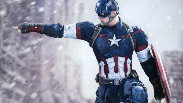 Captain America Civil War 5k New Wallpaper