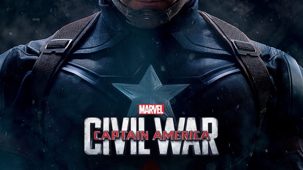 Captain America Civil War Movie Poster Wallpaper
