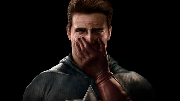 Captain America Crying Wallpaper