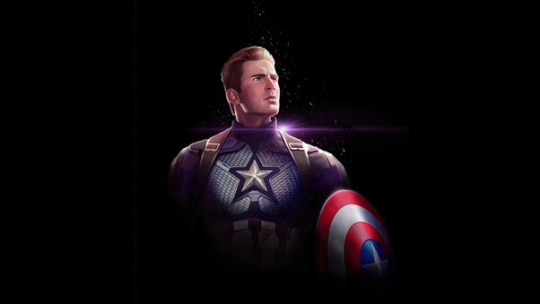 Captain America Dark 4k Wallpaper