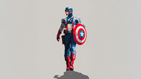 Captain America Faster Than Light Stronger Than Fate (1336x768) Resolution Wallpaper