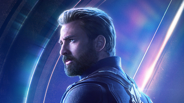 Captain America In Avengers Infinity War New Poster Wallpaper