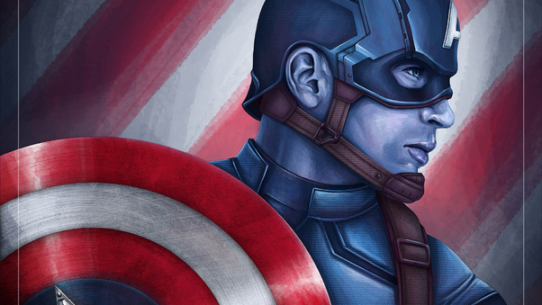 Captain America In Civil War Wallpaper
