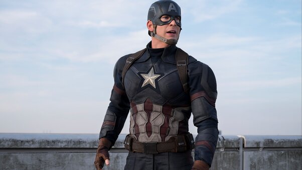Captain America In Civil War Movie Wallpaper