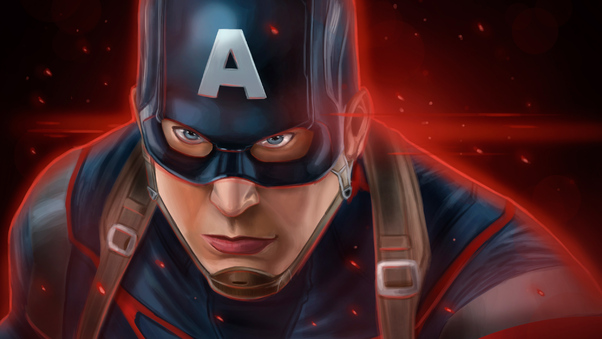Captain America Latest Art Wallpaper