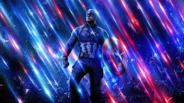 Captain America Marvels Avengers 2023 Wallpaper