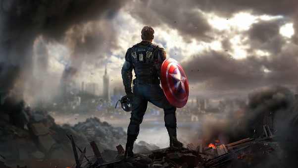 Captain America Marvels Avengers 4k Wallpaper