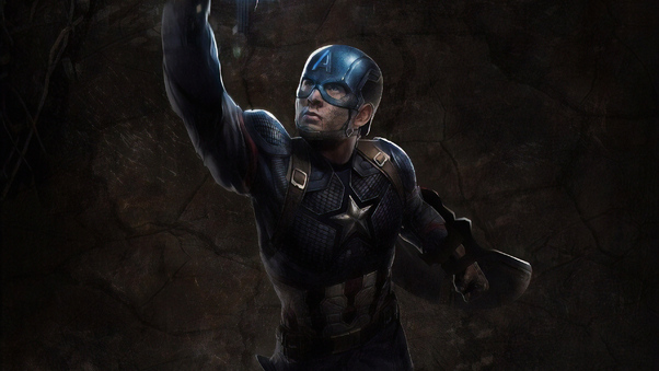 Captain America Mjolnir Hd Art Wallpaper
