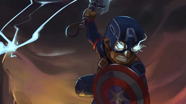 Captain America New Hammer Wallpaper