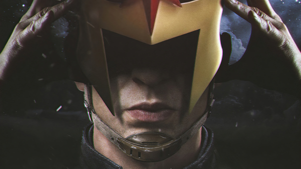 Captain America Putting Helmet 4k Wallpaper