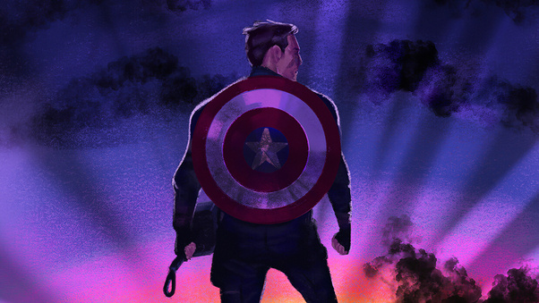 Captain America Sunrise Wallpaper