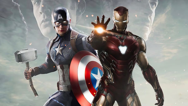 Captain America Vs Iron Man 4k Artwork Wallpaper