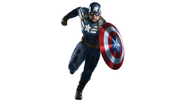 Captain America With Shield Artwork Wallpaper