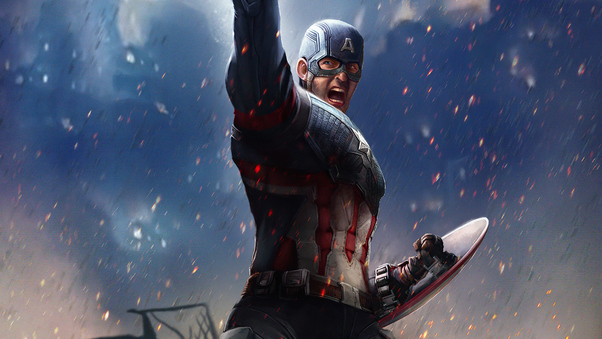 Captain America Worthy 4k Wallpaper