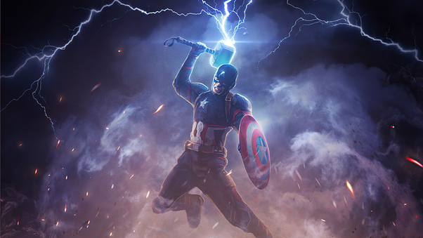 Captain America Worthy Thanos Wallpaper