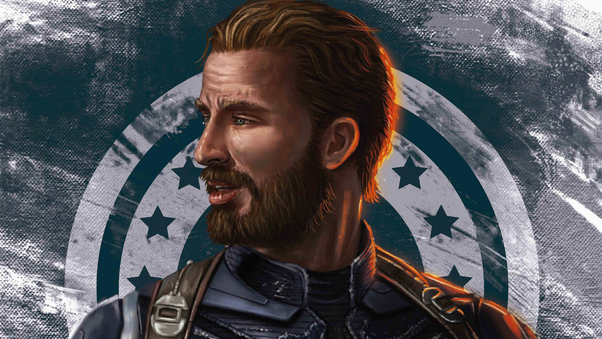 Captain Beard America Wallpaper