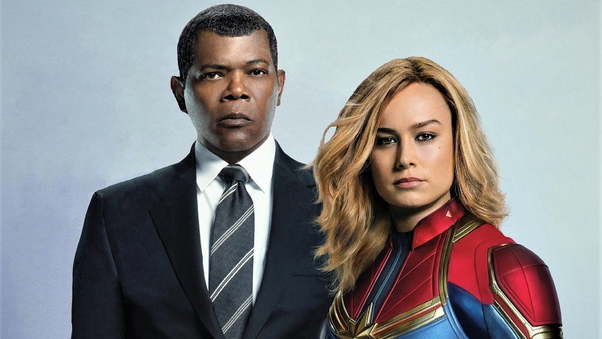 Captain Marvel 2019 New Movie Wallpaper