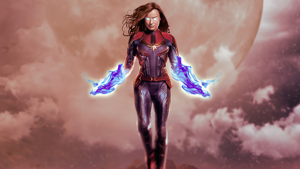 Captain Marvel 2020 4k Wallpaper