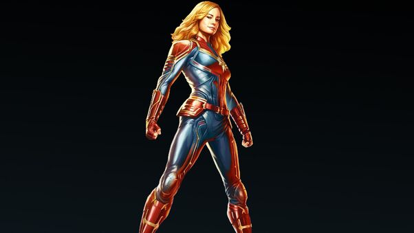 Captain Marvel Carol Danvers 4k Wallpaper