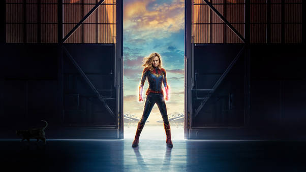 Captain Marvel Movie 10k Wallpaper