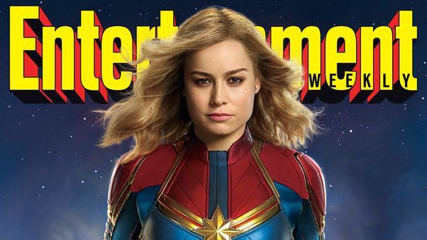 Captain Marvel Movie Entertainment Weekly Wallpaper