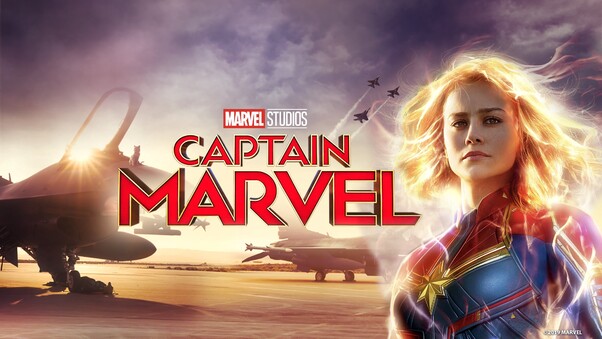 Captain Marvel Movie New Poster Wallpaper