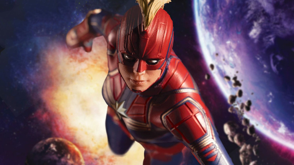 Captain Marvel New Wallpaper
