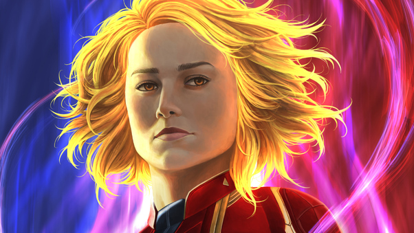 Captain Marvel New Artss Wallpaper