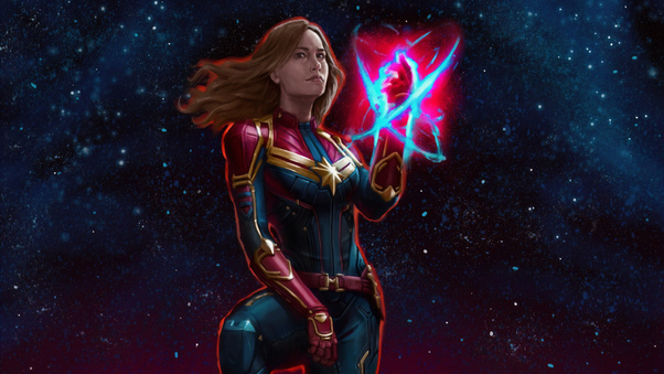 Captain Miss Marvel Wallpaper